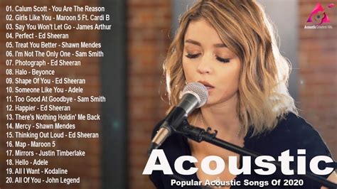 Acoustic 2020 The Best Acoustic Covers Of Popular Songs 2020 The