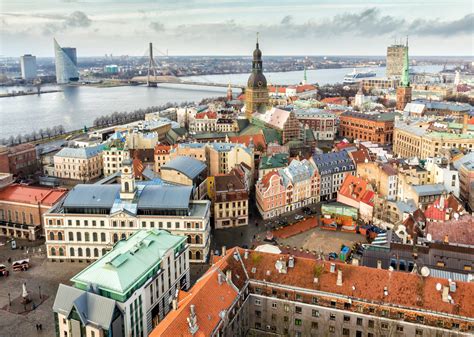 Aerial View Of Riga Nordic Experience