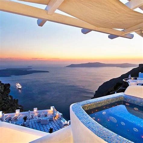 What A Stunning Honeymoon Destination Santorini Greece Island