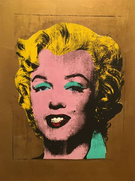 Marilyn Monroe By Warhol At The Moma Andy Warhol Warhol Pop Art