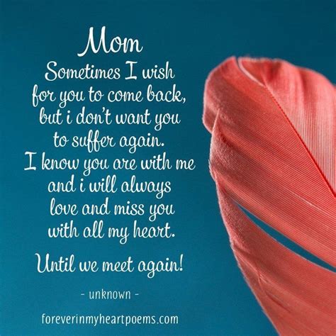 Missing Mom Quotes Miss You Mom Quotes Mom In Heaven Quotes Mom I