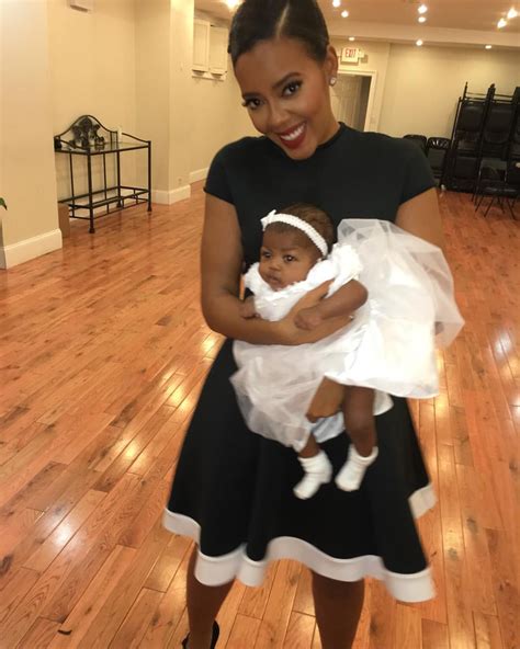 Angela Simmons On Instagram “today At My Goddaughters Dedication ️ ️