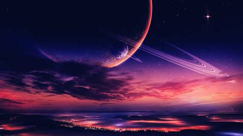 Sci Fi Landscape Hd Wallpaper By Nikos23