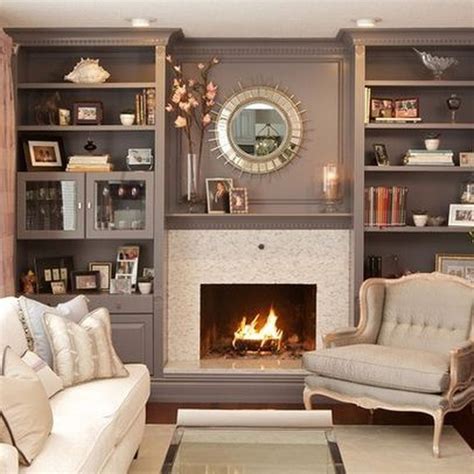 30 Decorating Living Room With Fireplace