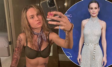 Brie Larson Leaves Fans On Their Knees With Shocking Transformation Daily Mail Online