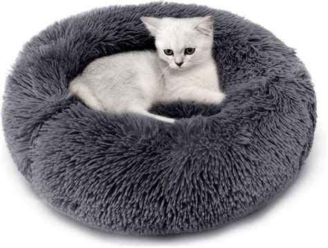 Cat Bedpet Dog Cat Sleeping Bed Soft Cushion Round Or Oval Shape Pet