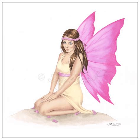 Zindy Zonedk Fantasy Drawings Spring Hope Fairy