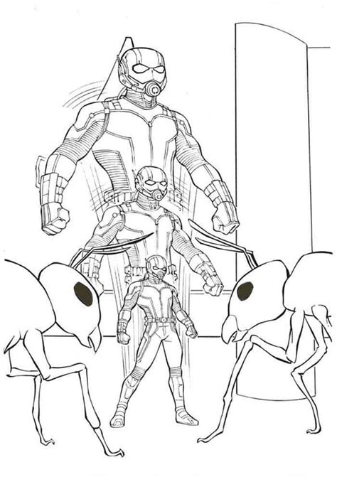 Ant man coloring pages can help your kids get excited about marvel. Ant Man Printable Coloring Pages in 2020 | Avengers ...