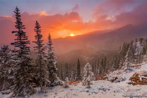 Magical Morning Rocky Mountain National Park Colorado