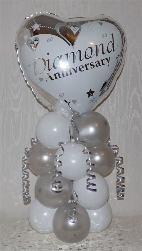 Diamond Th Wedding Anniversary Foil Balloon Display Ta Th