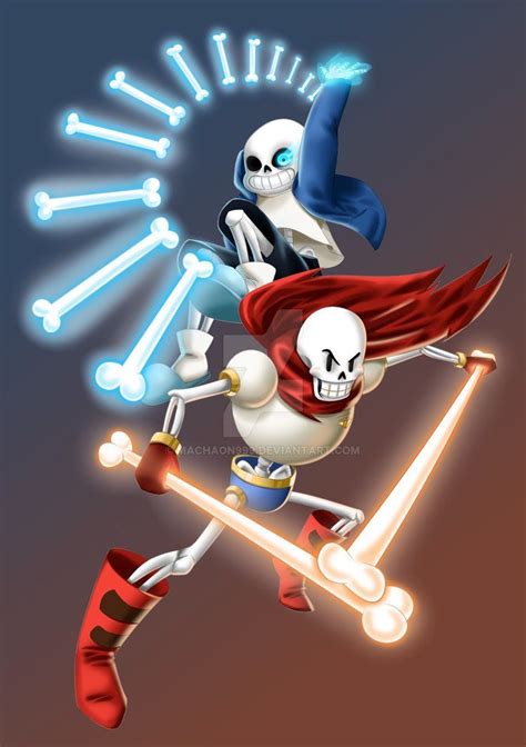 Sans And Papyrus Undertale By Machaon Papyrus Undertale Sans And Papyrus Anime Undertale