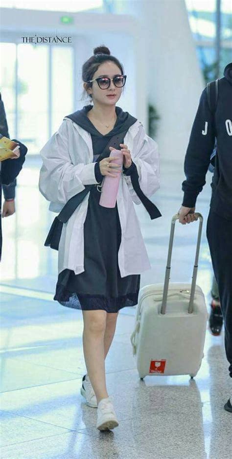 Zhao Li Ying Airport Style Airport Fashion Angelababy Dame Goddess