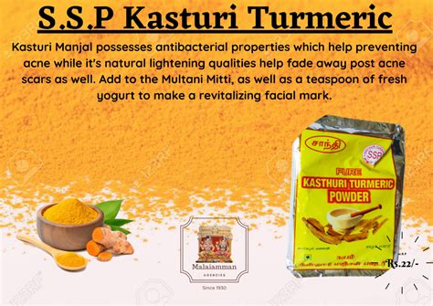 SSP Kasturi Turmeric Powder 40gm At Rs 180 Kg In Bengaluru ID