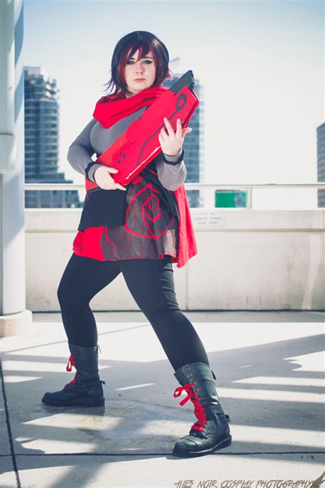 Ruby Rose From Rwby Cosplay