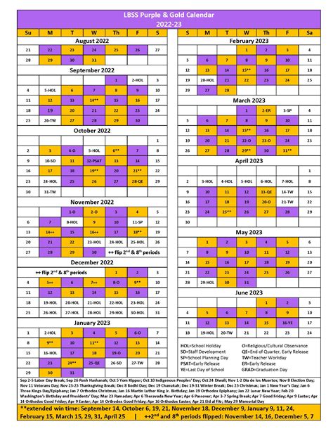 Lbss Calendar Customize And Print