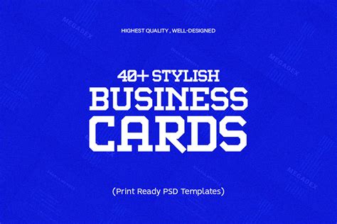 Business Cards 40 Stylish Business Card Templates Graphic Design Junction