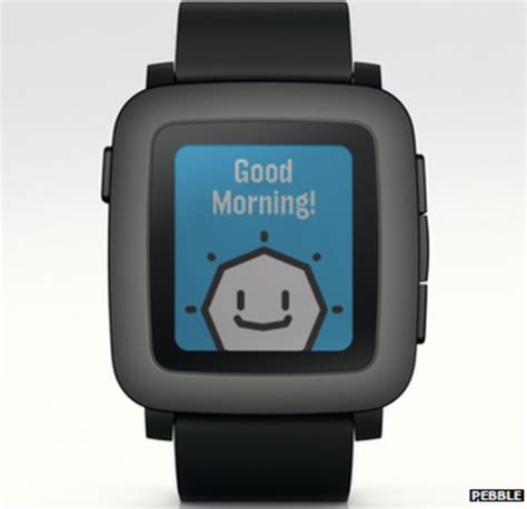 Pebble Crowdfunds New Smart Watch Bbc News
