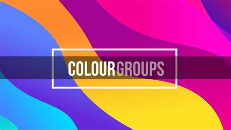 Master Colour Groups Colour Theory Youtube