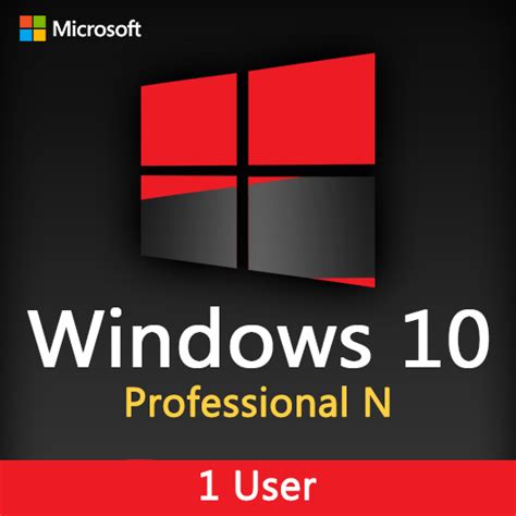 Windows 10 Pro N Activation License Key For 1 User