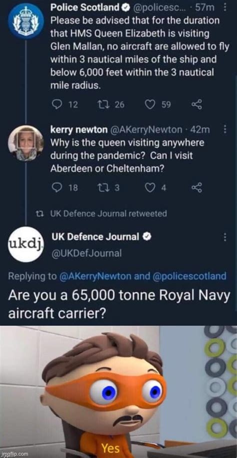 That Person Is Clearly An Aircraft Carrier Imgflip