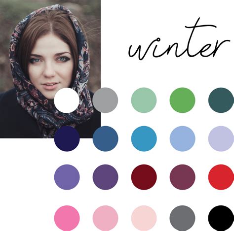 Cool Winter Color Palette Makeup Saubhaya Makeup