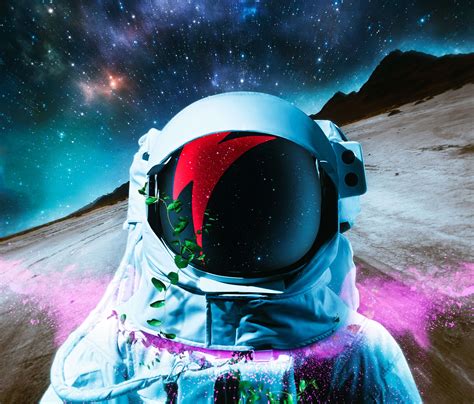 Astronaut 4k Wallpaper Space Suit Dark Background Lost