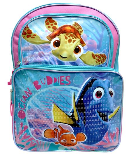 Disney Finding Dory Nemo Ocean Buddies 16 Cargo Backpack Walmart