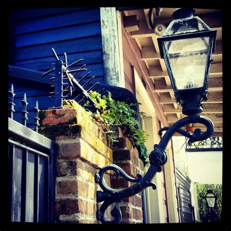New Orleans Street Lamp In The French Quarter Travellatte