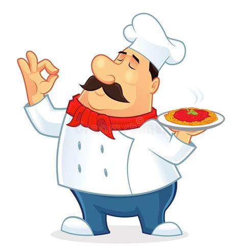 Italian Chef Cartoon Stock Vector Illustration Of Cool 65541017