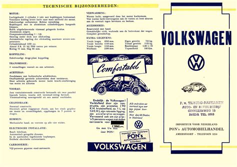 1949 Volkswagen Beetle Brochure
