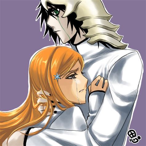 Anime Galleries Dot Net Bleach Couplesorihime Crying Pics Images Screencaps And Scans