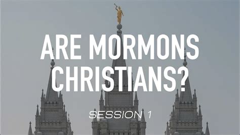 Are Mormons Christians Youtube