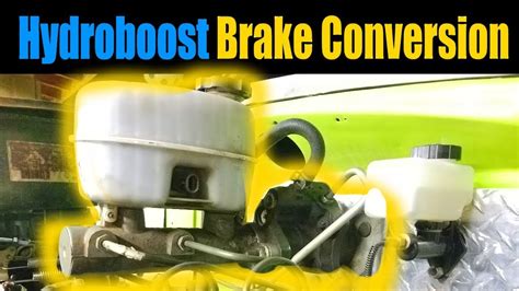 How To Convert Vacuum Brakes To Hydroboost Brakes W100 Brake Upgrade