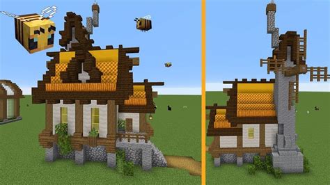 Bee Keepers House Tutorial Minecraft 115 House Minecraft