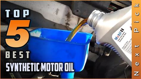 Top 5 Best Synthetic Motor Oil Review In 2023 Youtube