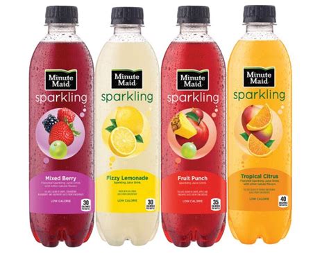 Minute Maid Offers New Fizzy Juices Brand Eating