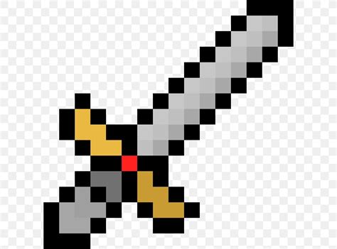 Sacrosegtam: Pixel Art Minecraft Sword