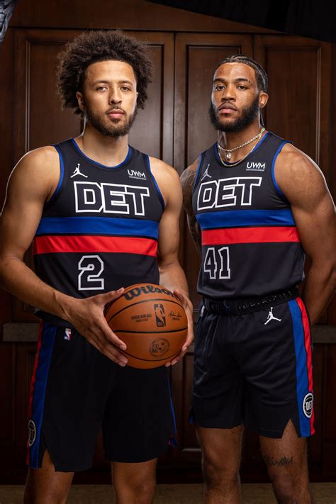 Detroit Pistons To Don Black Statement Edition Uniforms For Select Games