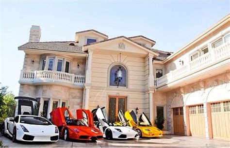 House With Sports Cars Mansions Luxury Cars Luxury