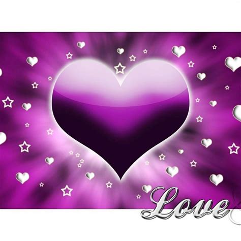 Purple Hearts Wallpaper 58 Images