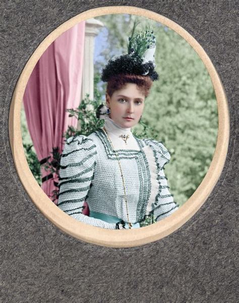Empress Alexandra Feodorovna Of Russia 1898 Original Picture