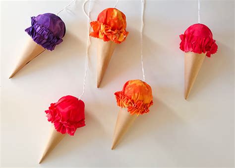 Diy Ice Cream Cone Decorations Factory Direct Craft Blog