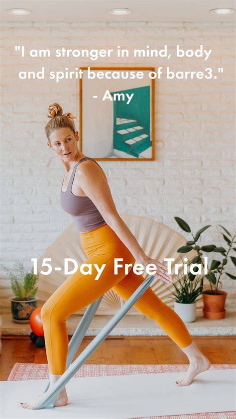 sign up for barre3 today to join the most supportive fitness community plus get 15 days free