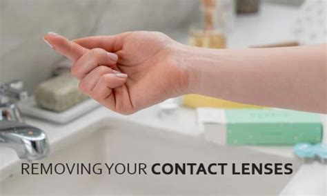 Removing Your Contact Lenses