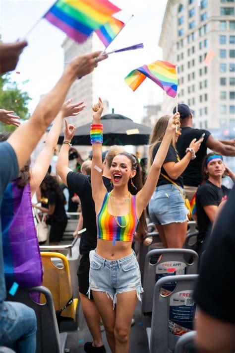 Victoria Justice Fappening Sexy At Worldpride Nyc 2019 The Fappening