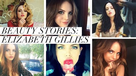 Beauty Stories Elizabeth Gillies Dishes On Sex Drugs And Beauty Video