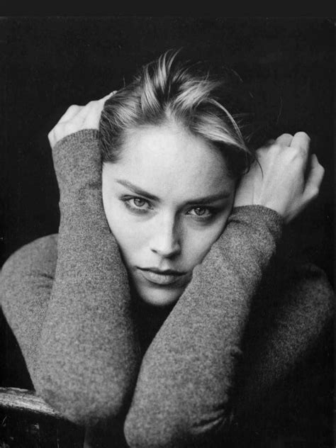 Pin By 27 Photographs On Celebrity Peter Lindbergh Sharon Stone