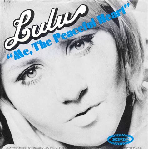 Lulu Me The Peaceful Heart 1968 Vinyl Discogs