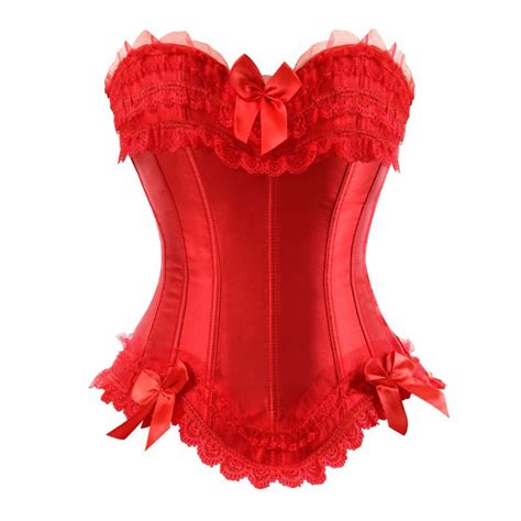 Satin Lace Overlay Corset Bustier Made To Order Corsets Are Sized By
