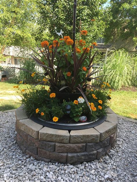 Summer Fire Pit Turn Your Fire Pit Into This Beautiful Centerpiece For